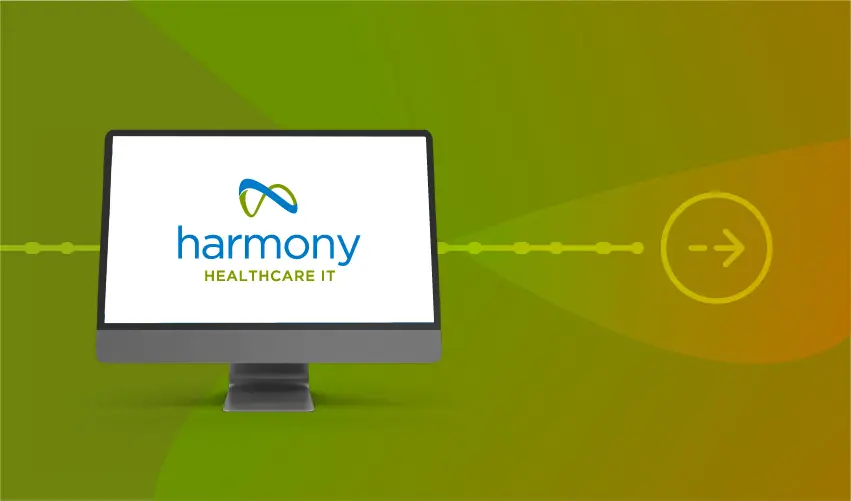 Harmony Healthcare IT Logo Building