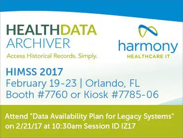 HIMSS 2017 HealthData Archiver