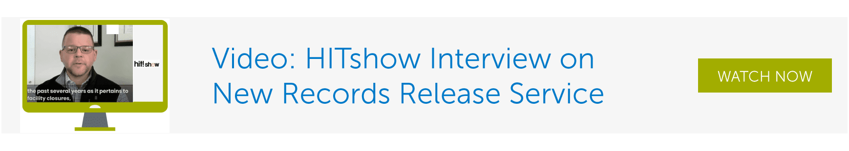 HITshow callout for Records Release blog