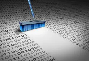 Deleting Erasing Data