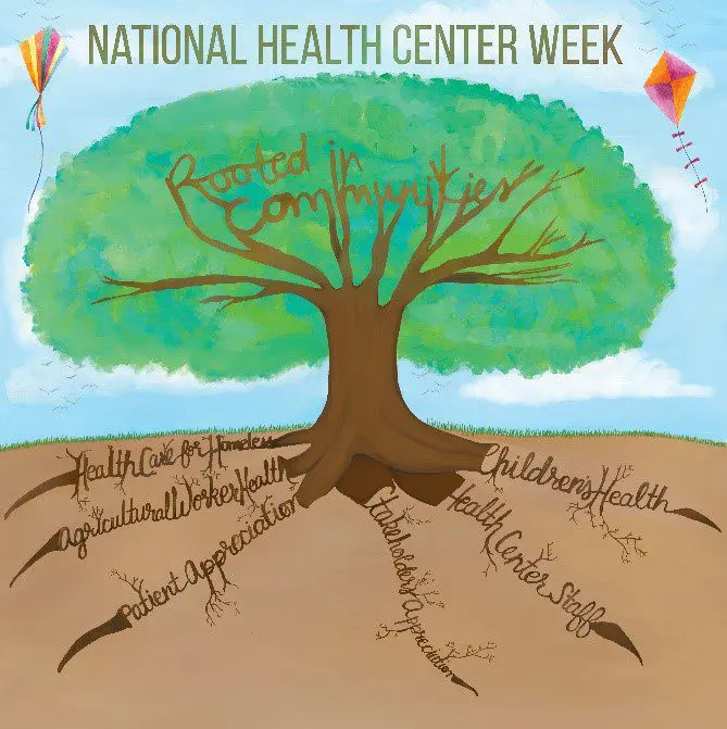National Health Center Week Tree