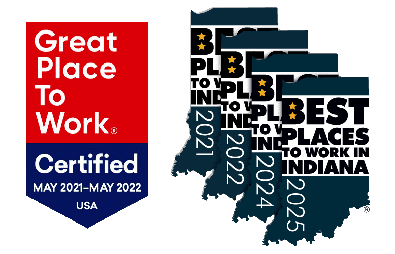 Best Places to Work in Indiana, Great Place to Work Certified May 21-22