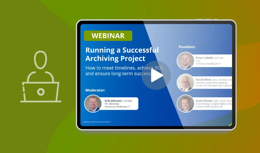 Webinar: Running a Successful Archiving Project