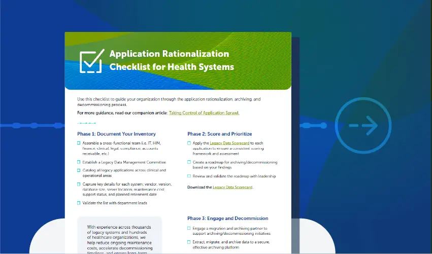 Infographic: Legacy System Rationalization