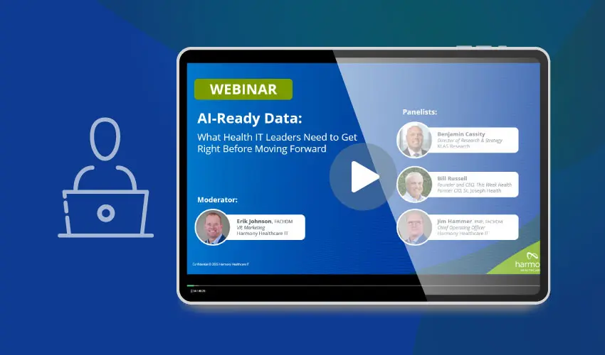 AI-Ready Data: What Health IT Leaders Need to Get Right Before Moving Forward&nbsp;Webinar