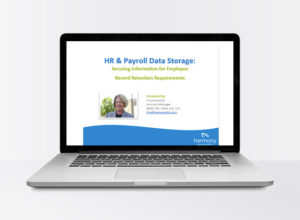 Webinar HR & Payroll Data Storage