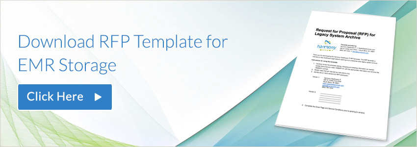 Download RFP Template for EMR Storage