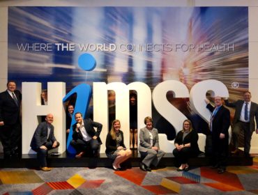 HIMSS sign