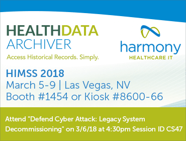 HIMSS 2018 HealthData Archiver