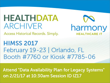 HIMSS 2017 HealthData Archiver