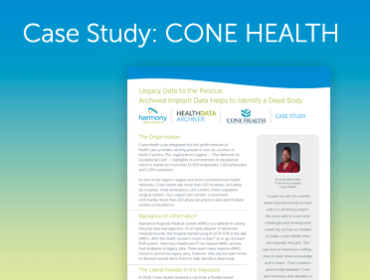 Case Study Cone Health