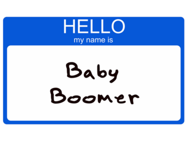 Nametag Baby Boomer