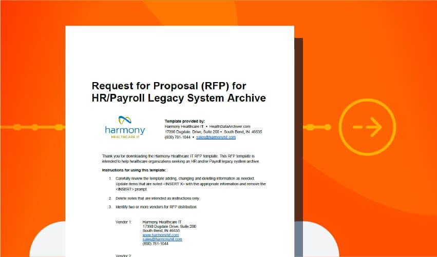 Legacy HR and Payroll System RFP Template