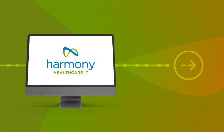 Harmony Healthcare IT Logo Building