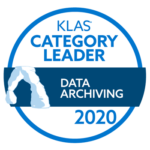 KLAS Category Leader 2020 in Data Archiving Logo