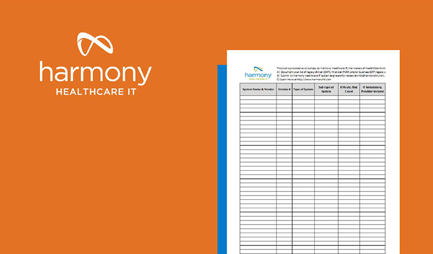 Legacy System Inventory Template