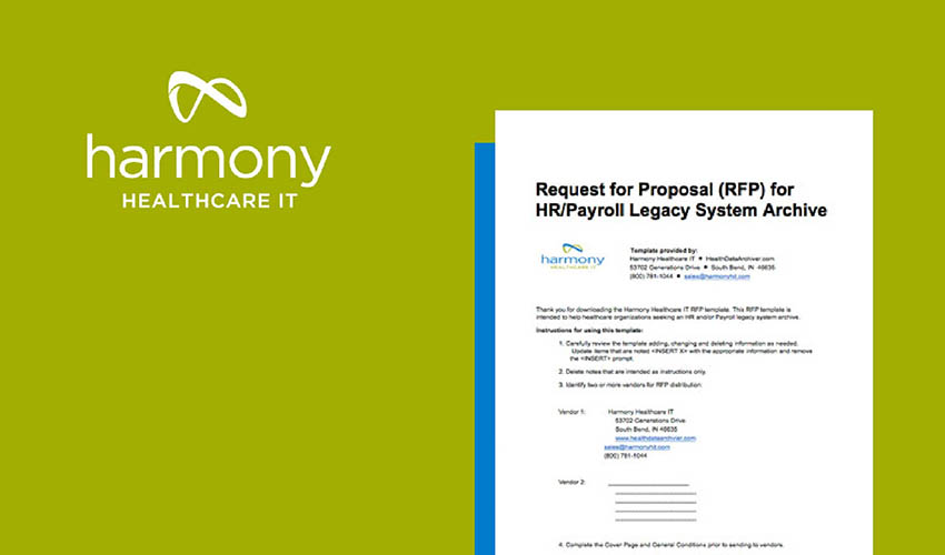 Legacy HR and Payroll System RFP Template