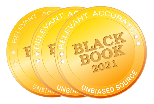 Black book three year logo