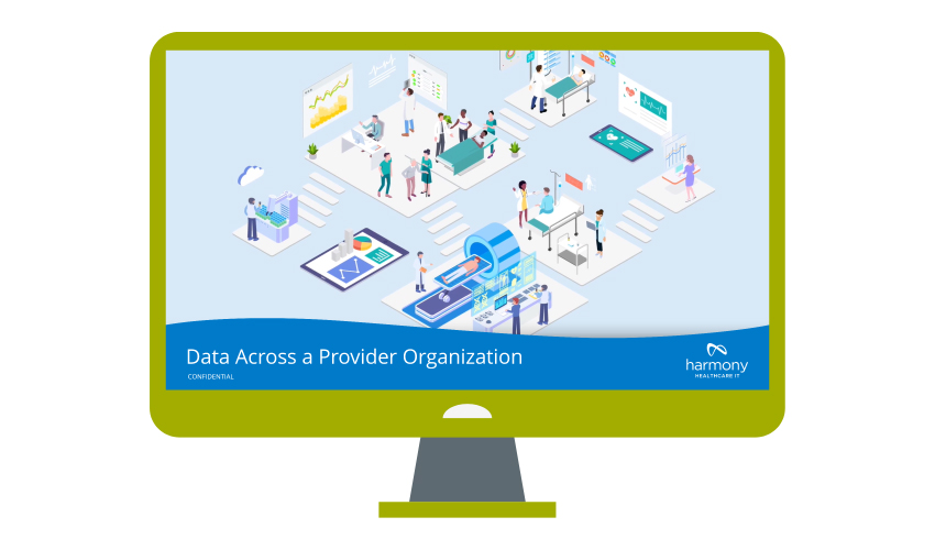 Data Across a Provider Organization Webinar