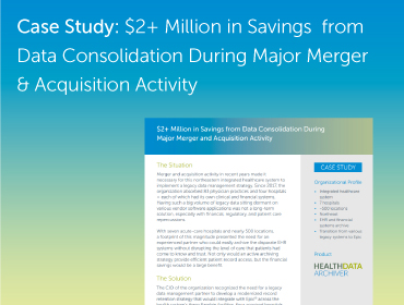 Data Harmonization Achieved by Large Academic Medical Center social image