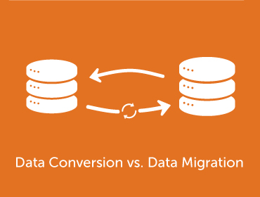 The difference between data migration and data conversion in healthcare