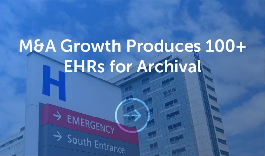 Case study: M&A Growth produced over 100 EHRs for Archival - www.harmonyhit.com