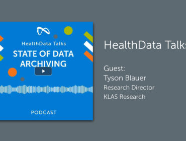 KLAS Research talks with Harmony Healthcare IT on the 2024 report and data archiving category.