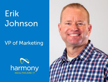 Erik Johnson joins Harmony Healthcare IT as VP of Marketing