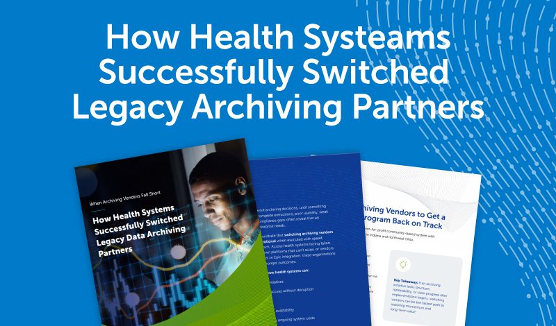 Report by Harmony Healthcare IT: How Health Systems Switched Archiving Partners